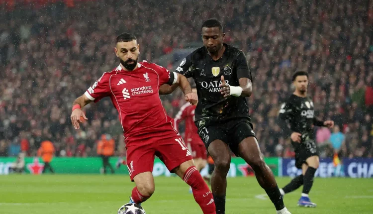 باريس سان جيرمان يصعق ليفربول بثنائية ديمبيلي محمد صلاح دوري أبطال أوروبا 2025-2026