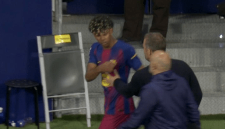 لامين يامال يثير الجدل وغضب فليك يتبخر بعد الفوز في ميتروبوليتانو