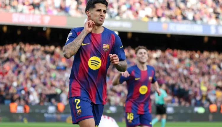 جواو كانسيلو على أعتاب التاريخ برشلونة كريستيانو رونالدو الدوري الإسباني