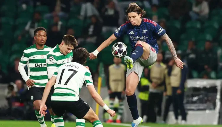 آرسنال يقتنص فوزاً قاتلاً من سبورتينغ لشبونة في الوقت الآخير دوري أبطال أوروبا 2025-2026