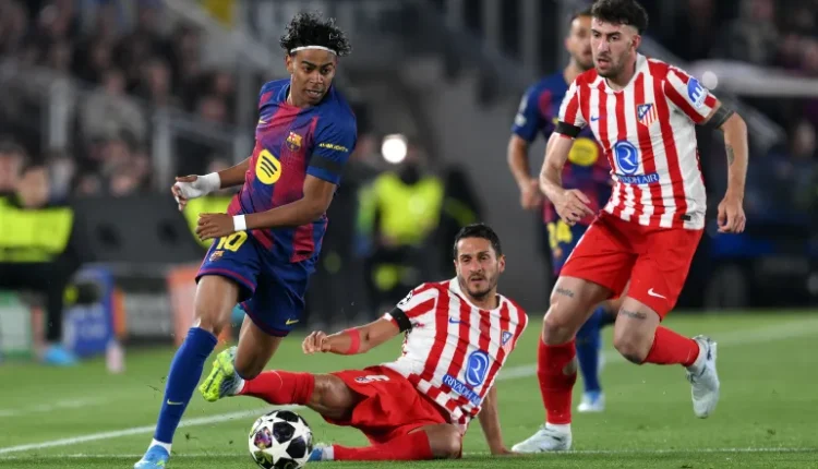 أتلتيكو مدريد يلدغ برشلونة بهدفين في عقر داره دوري أبطال أوروبا 2025-2026