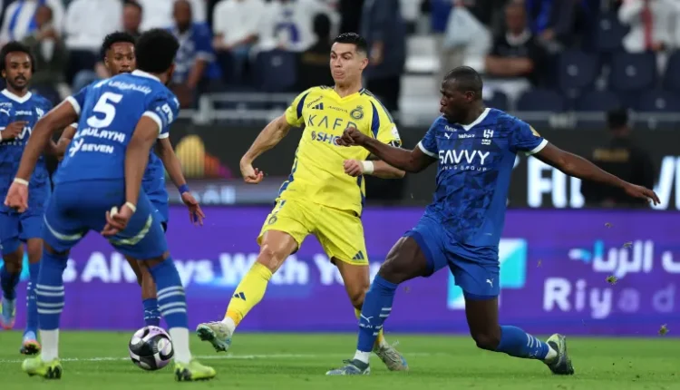 النصر يصطدم بالهلال في نهائي الدوري السعودي دوي روشن للمحترفين
