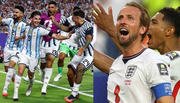 الأرجنتين عشاق الساحرة المستديرة إلى ملعب "مرسيدس بنز" الذي يحتضن قمة تجمع بين منتخب إنجلترا ومنتخب الأرجنتين في نصف نهائي كأس العالم