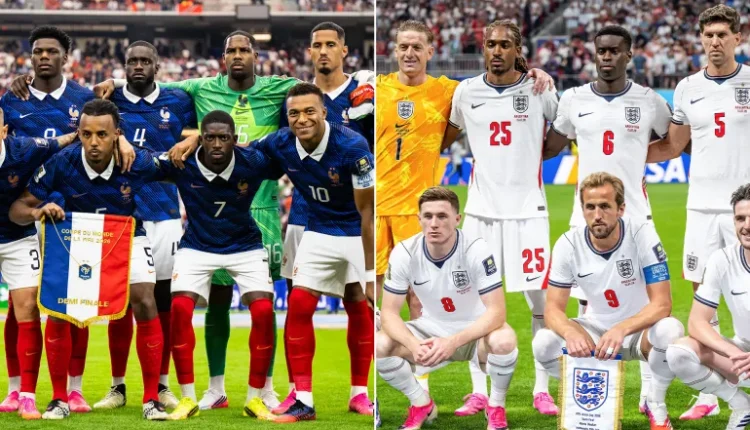 فرنسا إنجلترا إنكلترا كأس العالم ميسي