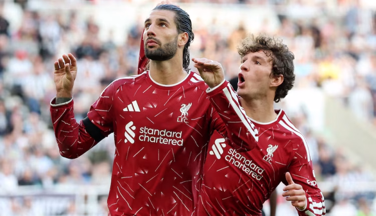 خطف نادي ليفربول تعادلاً ثميناً من مضيفه نيوكاسل يونايتد بنتيجة (2-2) في اللقاء الذي جمع الفريقين على ملعب «سانت جيمس بارك»