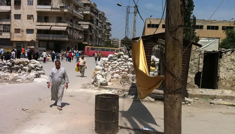 بستان القصر في حلب.. خدمات متدهورة وأنقاض الحرب ما تزال عالقة