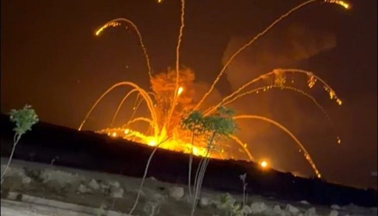 انفجارات مستودع أسلحة، العيس، ريف حلب، انفجار مستودع ذخيرة، حلب، عياش، الضمير، سرمدا، انفجارات سوريا