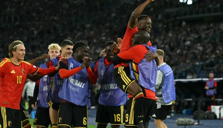 نتيجة مباراة بلجيكا وإيطاليا في دوري الأمم الأوروبية، حيث حقق المنتخب البلجيكي الفوز 2-0 في روما بهدفَي ميكا غودتس ودودي لوكيباكيو.