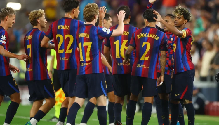 استهل نادي برشلونة الإسباني مشواره في دوري أبطال أوروبا بانتصار كاسح على ضيفه فينورد الهولندي بنتيجة (5-1)